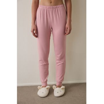 Pantaloni de pijama cu banda elastica in talie