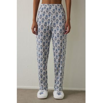 Pantaloni de pijama cu model