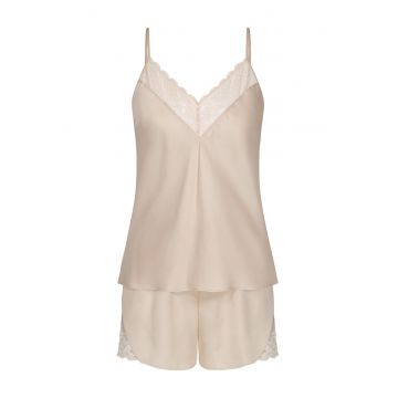 Pantaloni scurti de pijama din lyocell Wild Azalea Florale