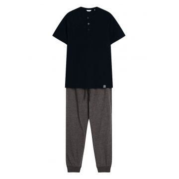Pijama barbati Marc  Negru