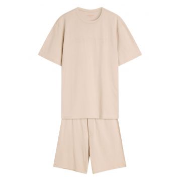 Pijama barbati Olive  bej