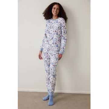 Pijama cu design grafic