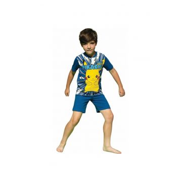 Pijama cu imprimeu cu Pikachu