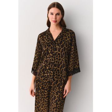 Pijama cu model animal print