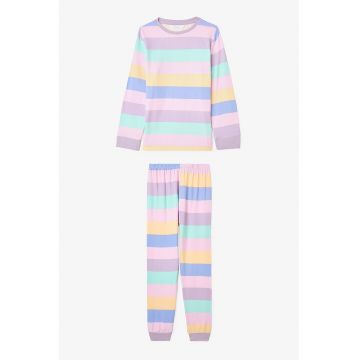 Pijama cu pantaloni lungi si dungi