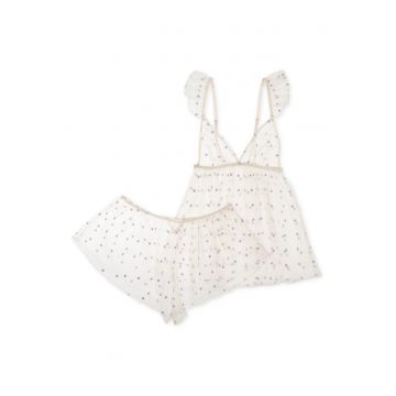 Pijama dama Holly - Alb