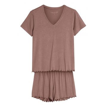 Pijama dama Noves  roz bej