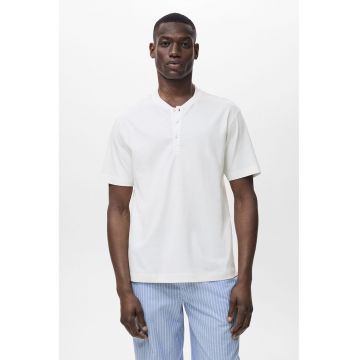 Pijama din bumbac cu cordon in talie