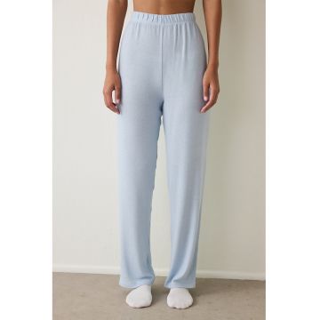 Pijama regular-fit cu model uni