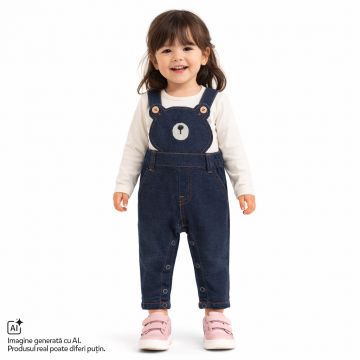 Salopeta bebelusi Chicco, Albastru inchis, 00671-69MFCO