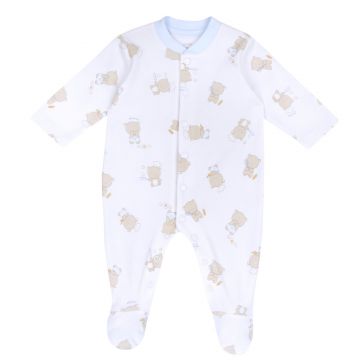 Salopeta bebelusi Chicco, turcoaz cu alb, 00901-69MFCI