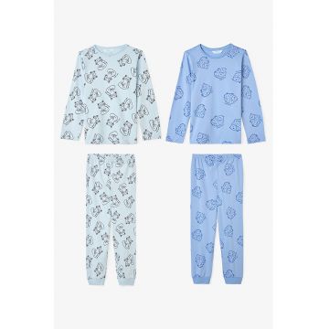 Set de pijama cu imprimeu - 2 perechi