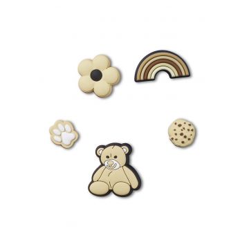 Set de talismane de cauciuc pentru saboti Jibbitz - 5 piese