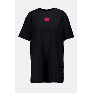 Tricou relaxed fit de pijama cu logo