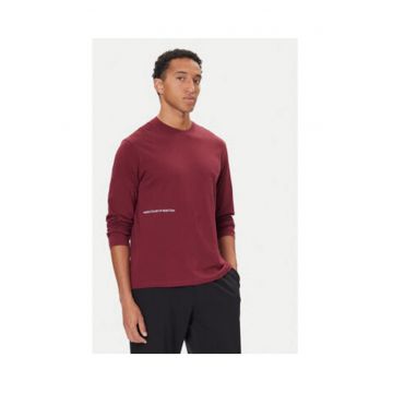 Camasa de pijama barbati -  bordeaux - 100% bumbac -