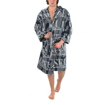 Halat unisex -  Bumbac - Gri -