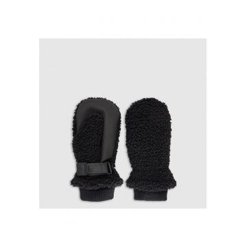 Manusi copii  unisex - L/XL - negru - material sintetic