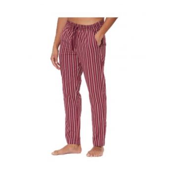 Pantaloni de pijama barbati -  100% bumbac - Bordeaux