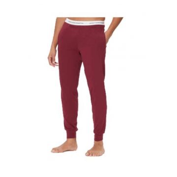 Pantaloni de pijama barbati -  bumbac - bordeaux