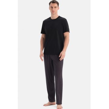 Pantaloni de pijama din amestec de modal - Gri carbune