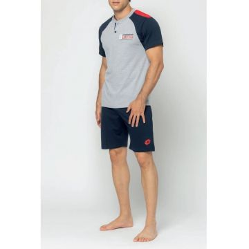 Pijama cu maneci raglan