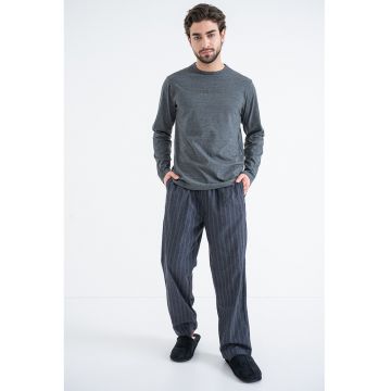 Pijama relaxed fit de bumbac