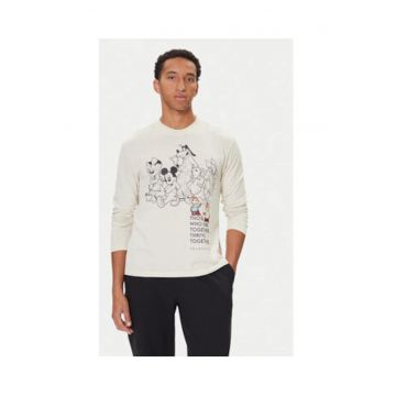 Pijamale barbati -  100% bumbac - bej -