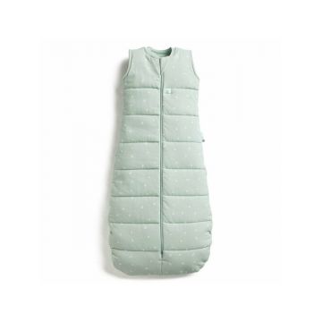 Sac de dormit, ErgoPouch, Jersey, 3-12 luni, 6-10 kg, TOG 2.5, Bumbac organic, Fermoar bidirectional, Lavabil la masina, Croiala slim fit, Certificat non-toxic, Premiat in Australia, Verde