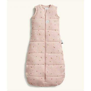Sac de dormit, ErgoPouch, Jersey, 8-24 luni, 8-14 kg, TOG 2.5, Bumbac organic, Fermoar bidirectional, Lavabil la masina, Croiala slim fit, Certificat non-toxic, Premiat in Australia, Roz
