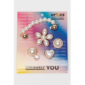 Set de talisman cu perle sintetice - pentru saboti - 5 piese