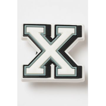 Talisman pentru saboti Jibbitz - Alb/Negru/Gri