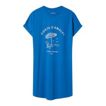 Camasa de noapte - Albastru deschis - Edris dwqfwq - Grafic