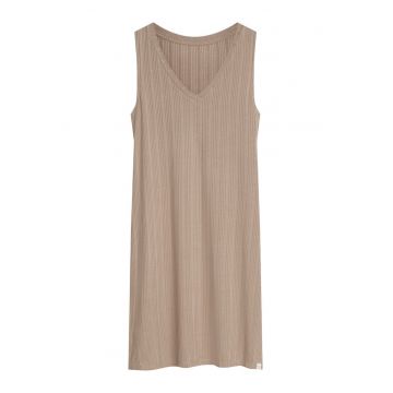 Camasa de noapte bej Jenius - Dungi