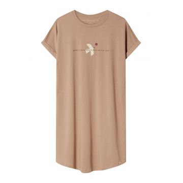 Camasa de noapte - dama - Bej - Eluna - Uni