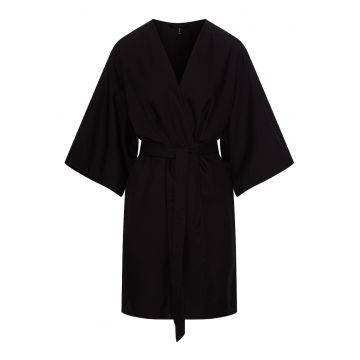 Halat dama - Eleganta - Negru - Amethyst