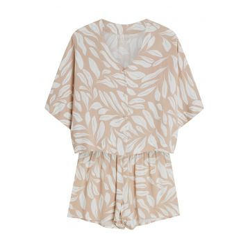 Pijama dama - confort - piersica - Dextra - Floral