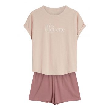 Pijama dama - Roz-bej - Emela dwqf