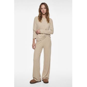 Pijama uni lejera - Bej deschis