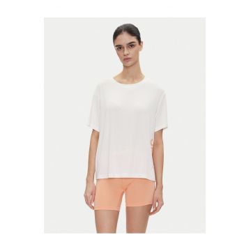 Pijamale dama  alb - portocaliu - set