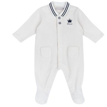 Salopeta bebelusi Chicco deschidere in fata, Alb, 02028-70MFCI