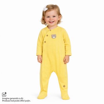 Salopeta bebelusi Chicco deschidere in fata, Galben, 01424-70MFCI