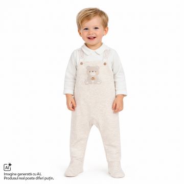 Salopeta bebelusi Chicco deschidere la scutec, Bej, 01423-70MFCI