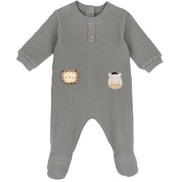 Salopeta bebelusi Chicco deschidere la scutec, Verde, 01626-70MFCI