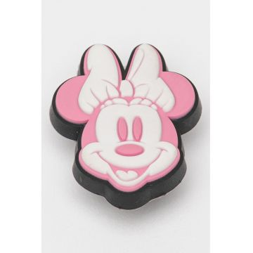 Talisman cu design Minnie Mouse - Alb/Roz deschis