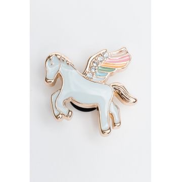 Talisman Jibbitz - Alb/Auriu