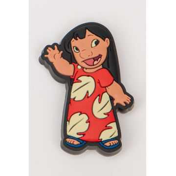 Talisman Jibbitz - Galben pal/Rosu vermillion