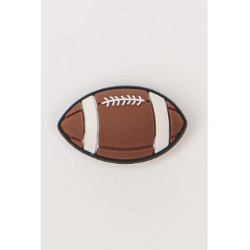 Talisman pentru saboti Jibbitz - Alb/Maro inchis