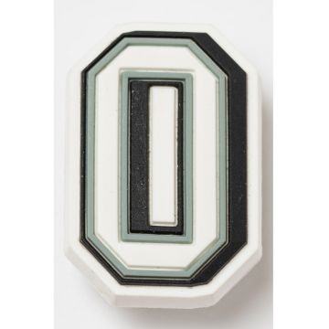 Talisman pentru saboti Jibbitz - Alb/Negru/Gri