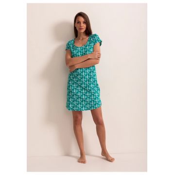 Camasa Noapte Calina Bumbac - Verde