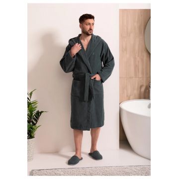 Halat De Baie Barbati Bumbac Zento - S/M